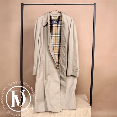 veste burberry femme vintage|Burberry trench coats vintage.